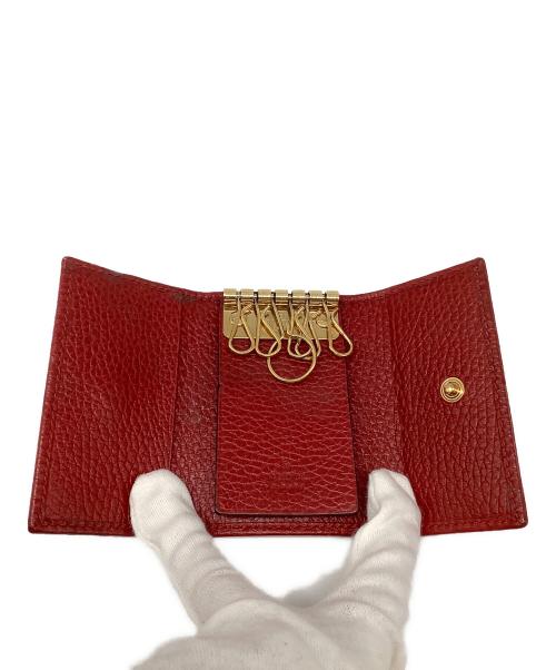 GUCCI（グッチ）GUCCI (グッチ) キーケース レッドの古着・服飾アイテム