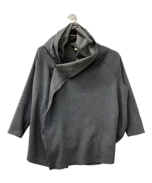 JUNYA WATANABE COMME des GARCONS（ジュンヤワタナベ コムデギャルソン）JUNYA WATANABE COMME des GARCONS (ジュンヤワタナベ コムデギャルソン) フーデッドコート グレー サイズ:Mの古着・服飾アイテム