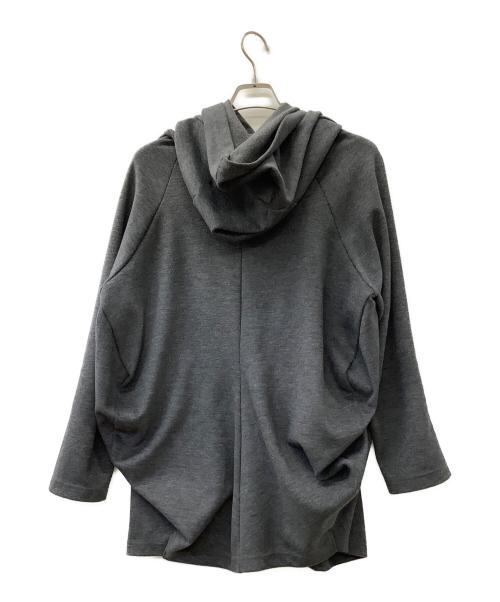JUNYA WATANABE COMME des GARCONS（ジュンヤワタナベ コムデギャルソン）JUNYA WATANABE COMME des GARCONS (ジュンヤワタナベ コムデギャルソン) フーデッドコート グレー サイズ:Mの古着・服飾アイテム