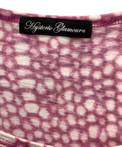 Hysteric Glamour（ヒステリックグラマー）Hysteric Glamour (ヒステリックグラマー) カットソー ピンク サイズ:Freeの古着・服飾アイテム