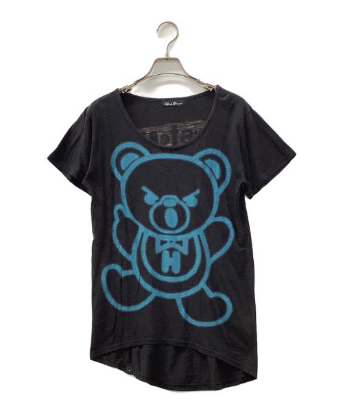 Hysteric Glamour（ヒステリックグラマー）Hysteric Glamour (ヒステリックグラマー) 半袖カットソー インディゴ サイズ:FREEの古着・服飾アイテム