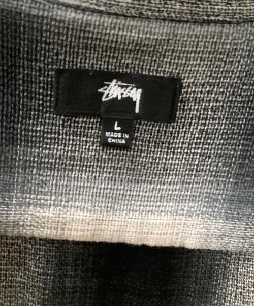 stussy（ステューシー）stussy (ステューシー) 長袖シャツ グレー サイズ:Lの古着・服飾アイテム