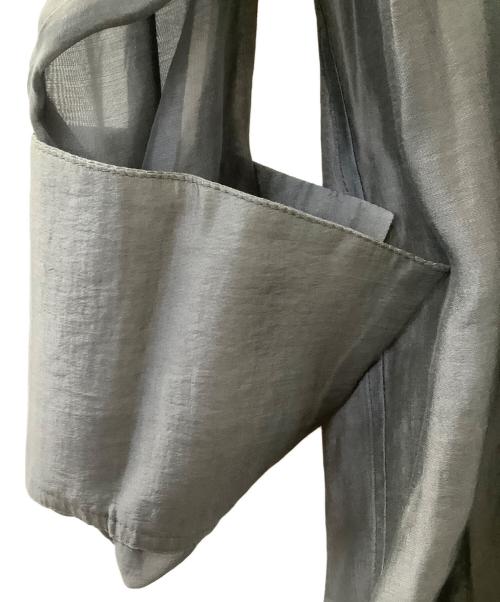 her（ハー）her (ハー) 長袖シャツ グレー サイズ:Ｆの古着・服飾アイテム