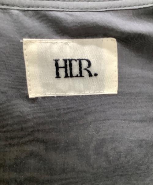 her（ハー）her (ハー) 長袖シャツ グレー サイズ:Ｆの古着・服飾アイテム