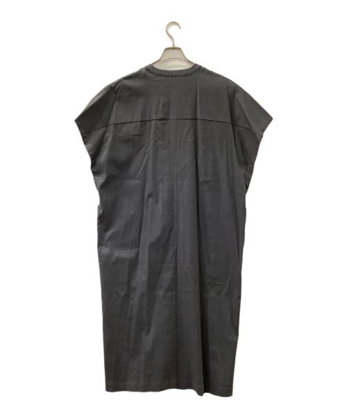 theory luxe（セオリーリュクス）theory luxe (セオリーリュクス) ノースリーブ・キャミソールワンピース グレー サイズ:38の古着・服飾アイテム