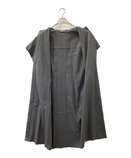 theory luxe（セオリーリュクス）theory luxe (セオリーリュクス) ノースリーブ・キャミソールワンピース グレー サイズ:38の古着・服飾アイテム