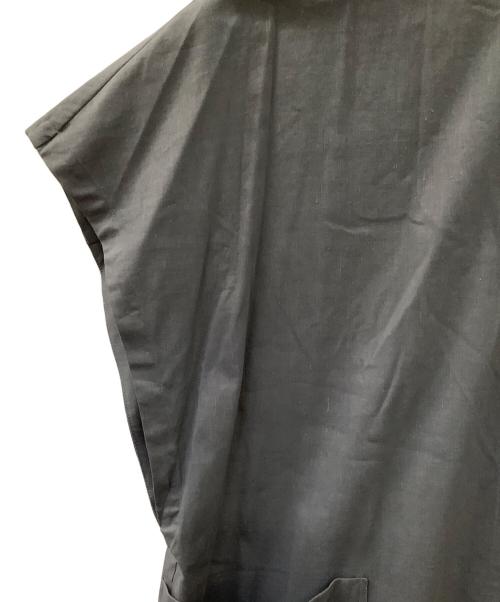 theory luxe（セオリーリュクス）theory luxe (セオリーリュクス) ノースリーブ・キャミソールワンピース グレー サイズ:38の古着・服飾アイテム