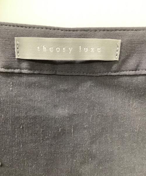 theory luxe（セオリーリュクス）theory luxe (セオリーリュクス) ノースリーブ・キャミソールワンピース グレー サイズ:38の古着・服飾アイテム