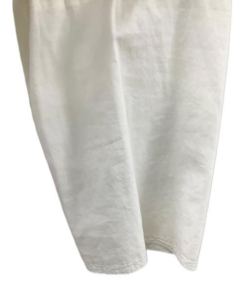 Curensology（カレンソロジー）Curensology (カレンソロジー) レイヤードギャザーブラウス ホワイト サイズ:Fの古着・服飾アイテム