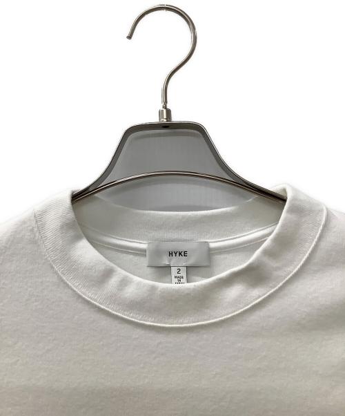 HYKE（ハイク）HYKE (ハイク) 半袖Tシャツ ホワイト サイズ:2の古着・服飾アイテム