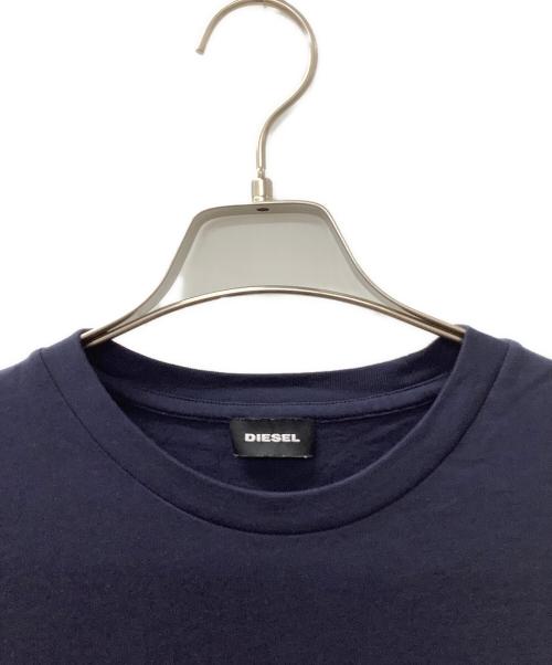 DIESEL（ディーゼル）DIESEL (ディーゼル) 半袖Tシャツ ネイビー サイズ:16の古着・服飾アイテム