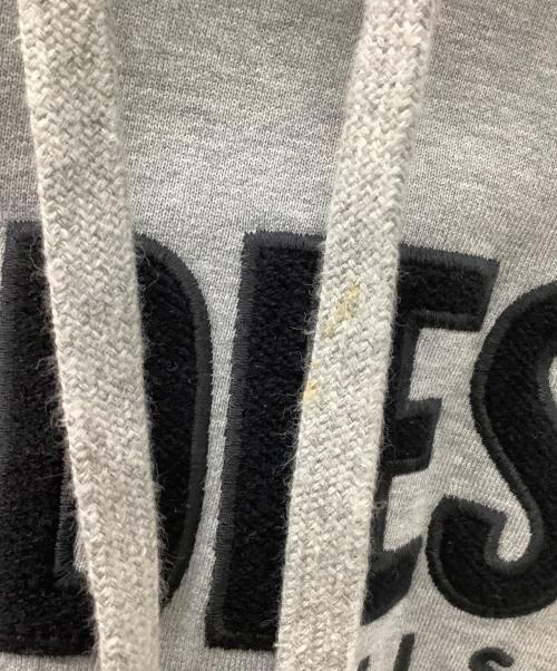 DIESEL（ディーゼル）DIESEL (ディーゼル) パーカー ライトグレー サイズ:XLの古着・服飾アイテム