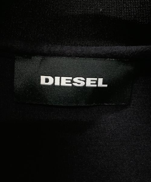 DIESEL（ディーゼル）DIESEL (ディーゼル) トラックジャケット ブラック サイズ:Sの古着・服飾アイテム