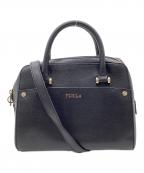 FURLAフルラ）の古着「マーゴット2WAYショルダーバッグ」｜ブラック