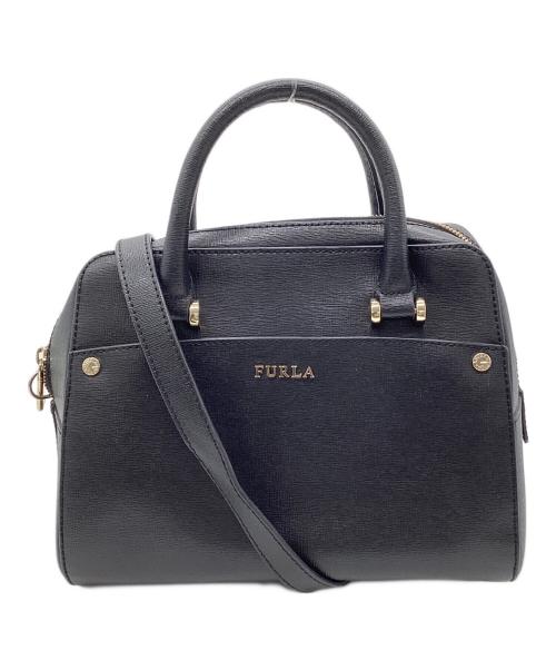 FURLA（フルラ）FURLA (フルラ) マーゴット2WAYショルダーバッグ ブラックの古着・服飾アイテム