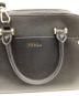 中古・古着 FURLA (フルラ) マーゴット2WAYショルダーバッグ ブラック：9000円