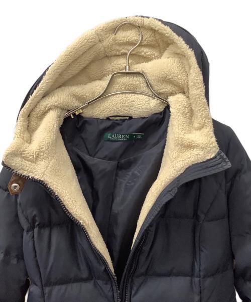 LAUREN RALPH LAUREN（ローレンラルフローレン）LAUREN RALPH LAUREN (ローレンラルフローレン) ダウンコート ネイビー サイズ:Ｓの古着・服飾アイテム