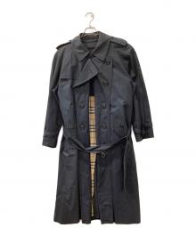 BURBERRY LONDON（バーバリーロンドン）の古着「ライナー付トレンチコート」｜ネイビー