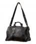 中古・古着 COACH (コーチ) レザーボストンバッグ ブラック：17000円
