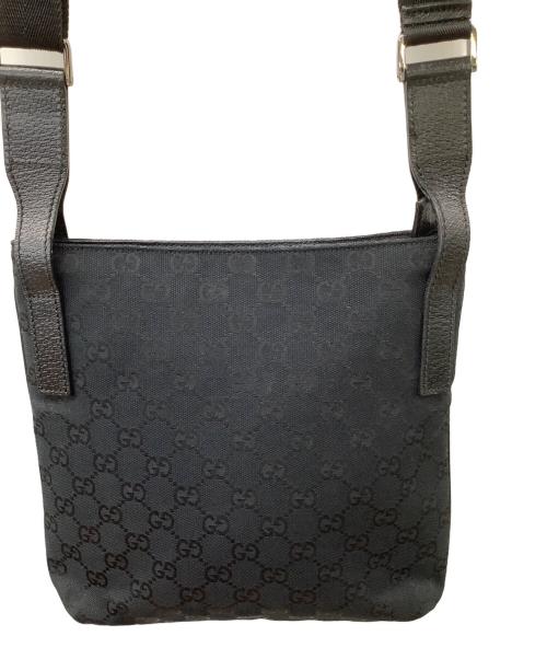 GUCCI（グッチ）GUCCI (グッチ) GG ショルダーバッグ ブラックの古着・服飾アイテム