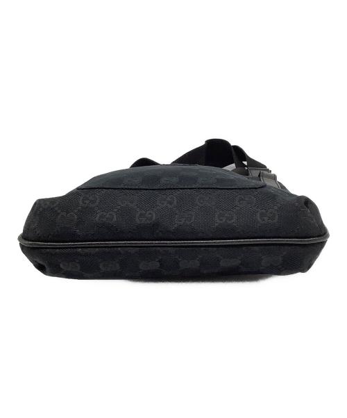 GUCCI（グッチ）GUCCI (グッチ) GG ショルダーバッグ ブラックの古着・服飾アイテム