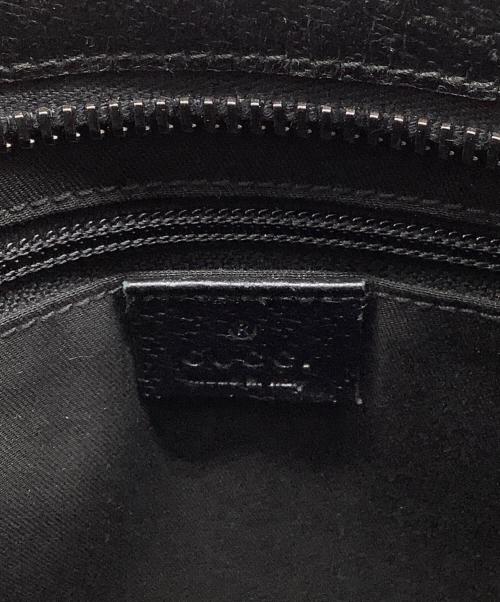 GUCCI（グッチ）GUCCI (グッチ) GG ショルダーバッグ ブラックの古着・服飾アイテム