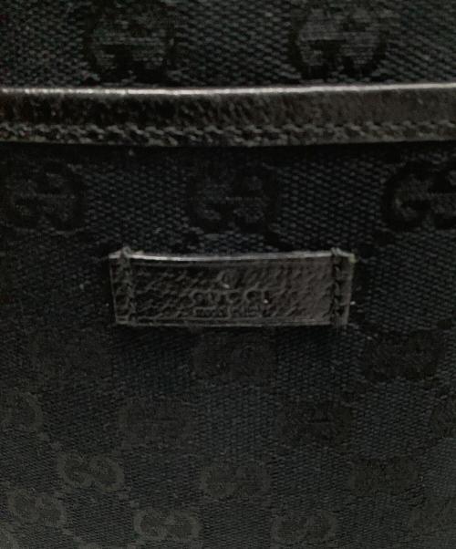 GUCCI（グッチ）GUCCI (グッチ) GG ショルダーバッグ ブラックの古着・服飾アイテム