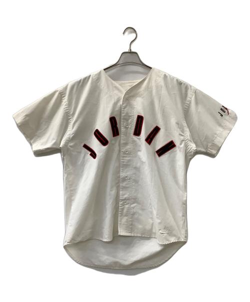 NIKE（ナイキ）NIKE (ナイキ) JORDAN (ジョーダン) ベースボールシャツ90s ホワイト サイズ:-の古着・服飾アイテム