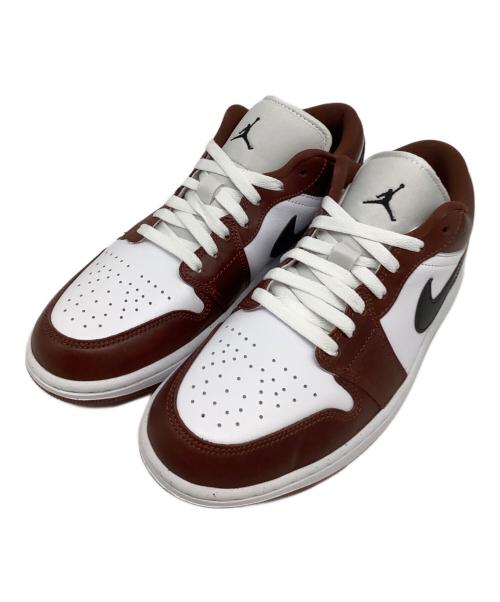 NIKE（ナイキ）NIKE (ナイキ) AIR JORDAN 1 LOW SE（エアジョーダン1） ブラウン×ホワイト サイズ:US9の古着・服飾アイテム