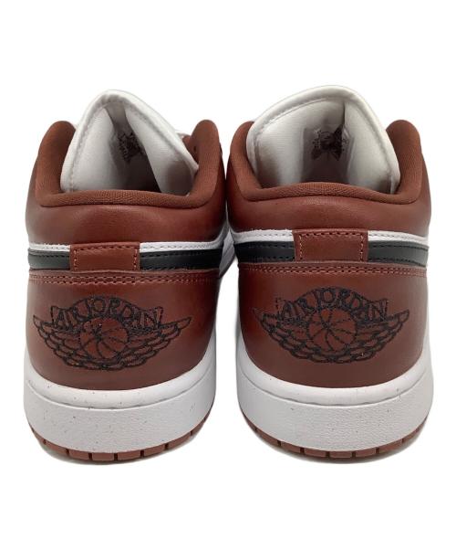 NIKE（ナイキ）NIKE (ナイキ) AIR JORDAN 1 LOW SE（エアジョーダン1） ブラウン×ホワイト サイズ:US9の古着・服飾アイテム