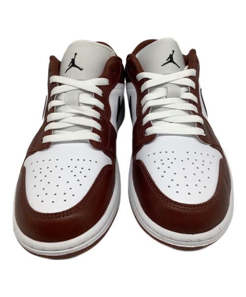 NIKE（ナイキ）NIKE (ナイキ) AIR JORDAN 1 LOW SE（エアジョーダン1） ブラウン×ホワイト サイズ:US9の古着・服飾アイテム