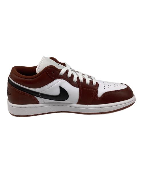 NIKE（ナイキ）NIKE (ナイキ) AIR JORDAN 1 LOW SE（エアジョーダン1） ブラウン×ホワイト サイズ:US9の古着・服飾アイテム