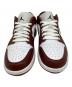 中古・古着 NIKE (ナイキ) AIR JORDAN 1 LOW SE（エアジョーダン1） ブラウン×ホワイト サイズ:US9：12000円