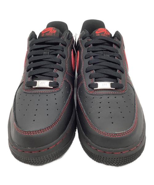 NIKE（ナイキ）NIKE (ナイキ) AIR FORCE 1 '07 LV8（エアフォース1） ブラック×レッド サイズ:US9 未使用品の古着・服飾アイテム