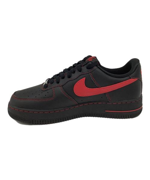 NIKE（ナイキ）NIKE (ナイキ) AIR FORCE 1 '07 LV8（エアフォース1） ブラック×レッド サイズ:US9 未使用品の古着・服飾アイテム
