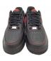 中古・古着 NIKE (ナイキ) AIR FORCE 1 '07 LV8（エアフォース1） ブラック×レッド サイズ:US9 未使用品：12000円