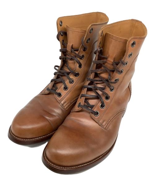 chausser（ショセ）chausser (ショセ) ブーツ ベージュ サイズ:25cmの古着・服飾アイテム
