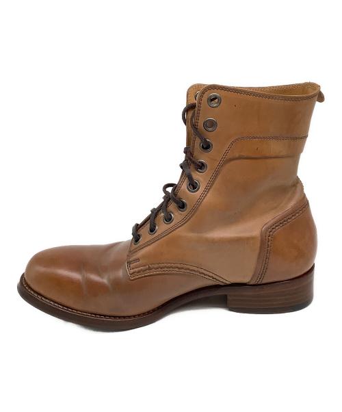 chausser（ショセ）chausser (ショセ) ブーツ ベージュ サイズ:25cmの古着・服飾アイテム