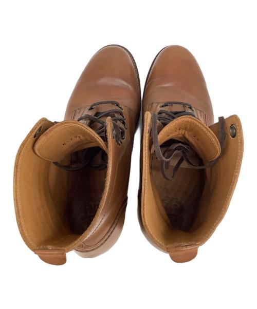chausser（ショセ）chausser (ショセ) ブーツ ベージュ サイズ:25cmの古着・服飾アイテム