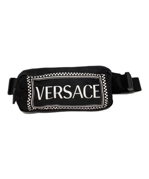 VERSACE（ヴェルサーチェ）VERSACE (ヴェルサーチェ) ボディーバッグ ブラックの古着・服飾アイテム