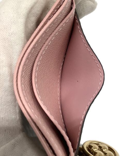 LOUIS VUITTON（ルイ ヴィトン）LOUIS VUITTON (ルイ ヴィトン) ポルト カルト・LVチャーム ピンクの古着・服飾アイテム