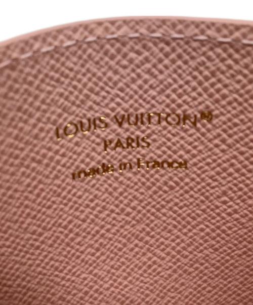 LOUIS VUITTON（ルイ ヴィトン）LOUIS VUITTON (ルイ ヴィトン) ポルト カルト・LVチャーム ピンクの古着・服飾アイテム