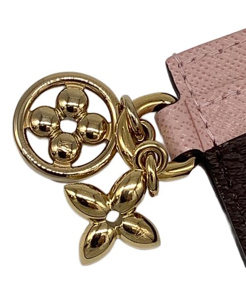 LOUIS VUITTON（ルイ ヴィトン）LOUIS VUITTON (ルイ ヴィトン) ポルト カルト・LVチャーム ピンクの古着・服飾アイテム