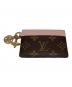 LOUIS VUITTON（ルイ ヴィトン）の古着「ポルト カルト・LVチャーム」｜ピンク
