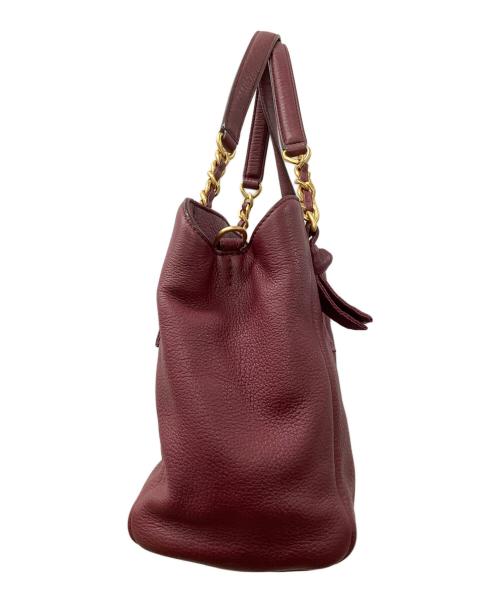 TORY BURCH（トリーバーチ）TORY BURCH (トリーバーチ) 2WAYショルダーバッグ レッドの古着・服飾アイテム