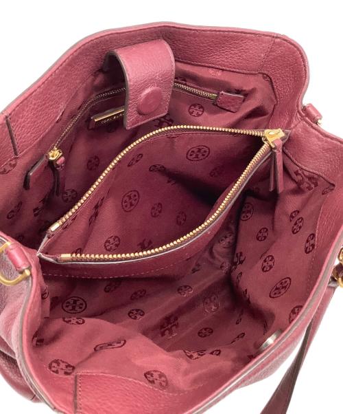 TORY BURCH（トリーバーチ）TORY BURCH (トリーバーチ) 2WAYショルダーバッグ レッドの古着・服飾アイテム