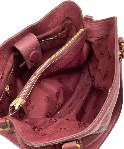 TORY BURCH（トリーバーチ）TORY BURCH (トリーバーチ) 2WAYショルダーバッグ レッドの古着・服飾アイテム