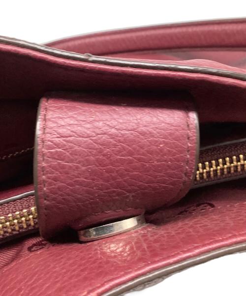 TORY BURCH（トリーバーチ）TORY BURCH (トリーバーチ) 2WAYショルダーバッグ レッドの古着・服飾アイテム