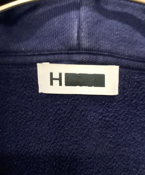 H BEAUTY&YOUTH（エイチ ビューティー&ユース）H BEAUTY&YOUTH (エイチ ビューティー&ユース) クルーザー スウェット ジップ フーディ ブルー サイズ:Sの古着・服飾アイテム