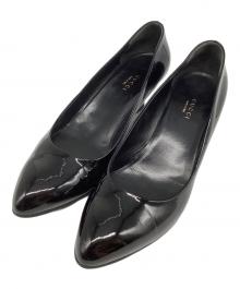 GUCCI（グッチ）の古着「ウェッジソールパンプス」｜ブラック